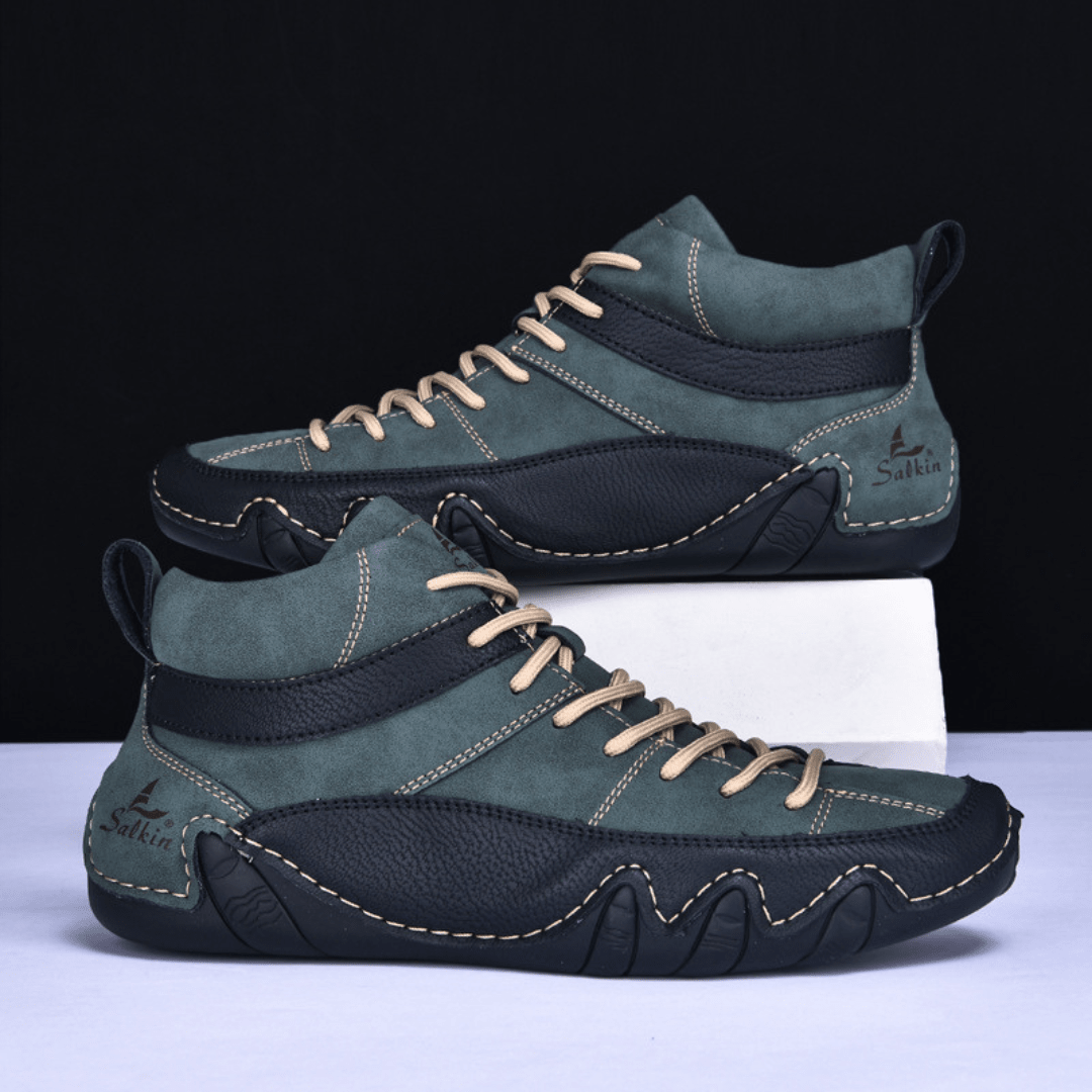 The Nomad Hybrid Lace - Up - Green - 6.5