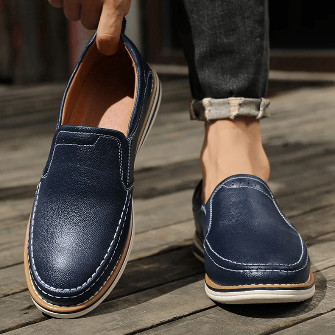 The Oakridge Leather Loafer - Greyson Vale