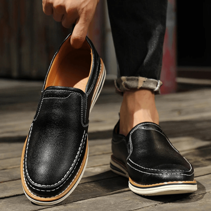 The Oakridge Leather Loafer - Greyson Vale