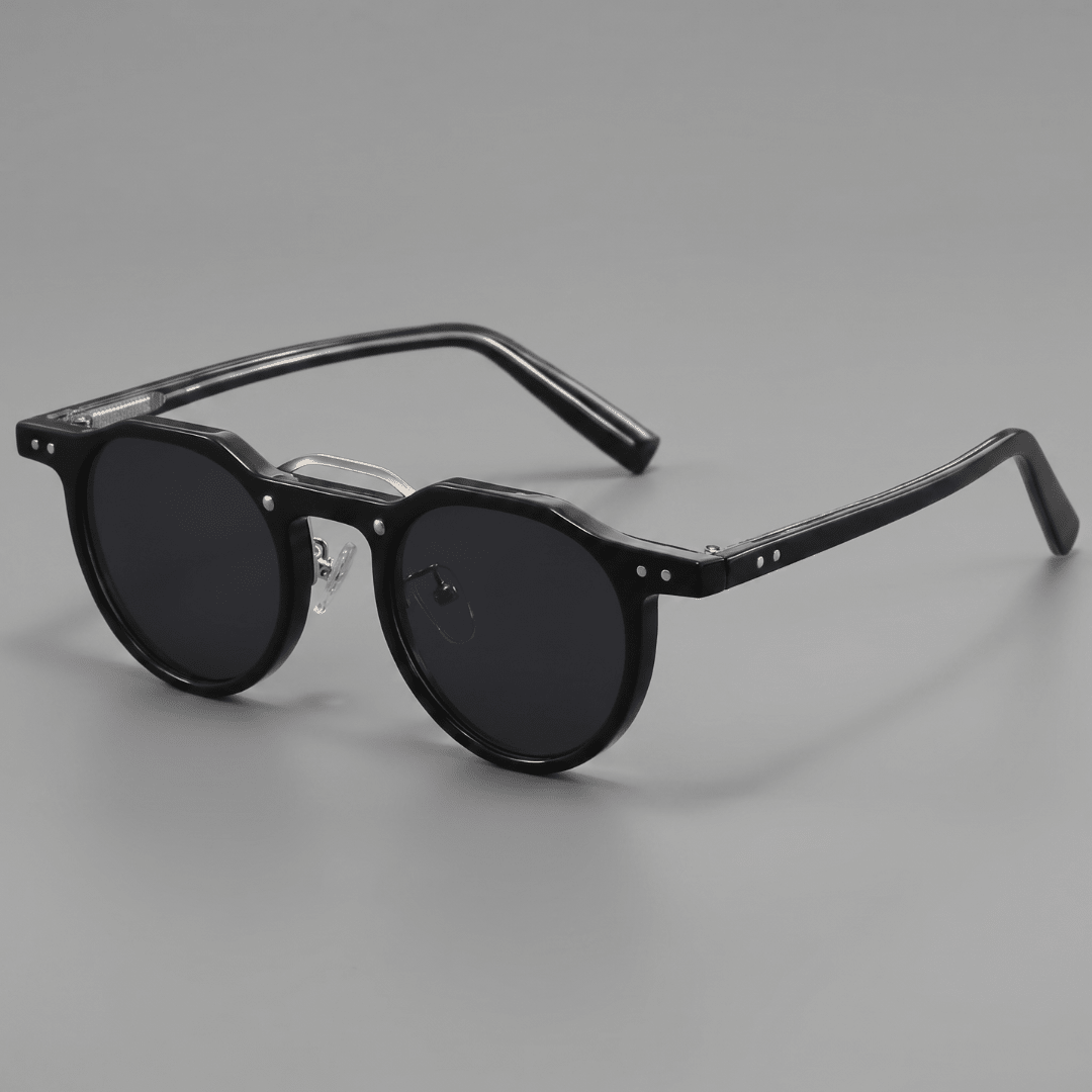 The Orson Round Frames - Jet Black - 
