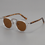 The Orson Round Frames - Crystal Tortoise - 
