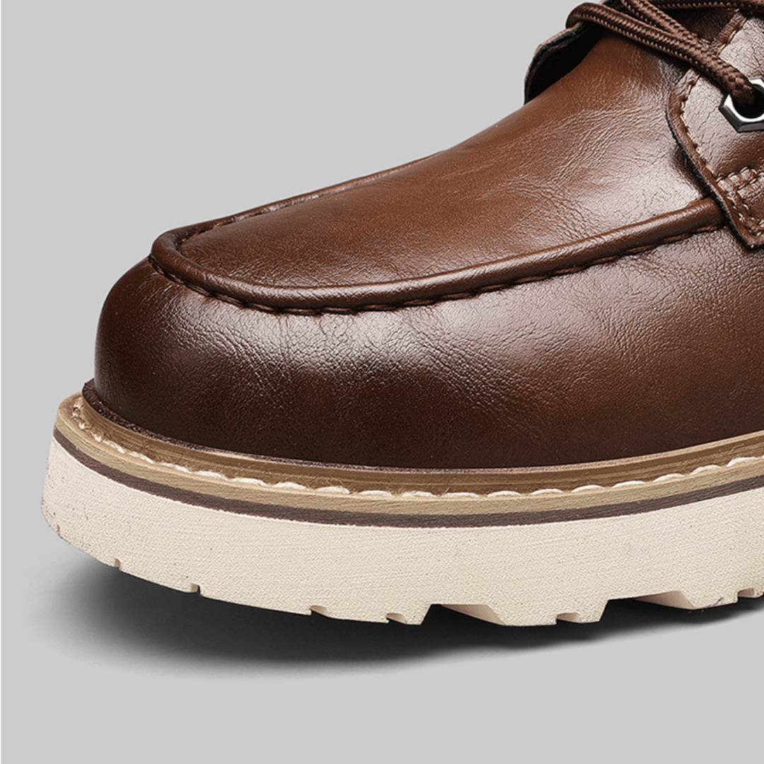 The Overland Leather Boot - Greyson Vale