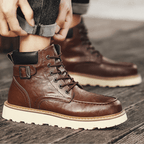 The Overland Leather Boot - Greyson Vale