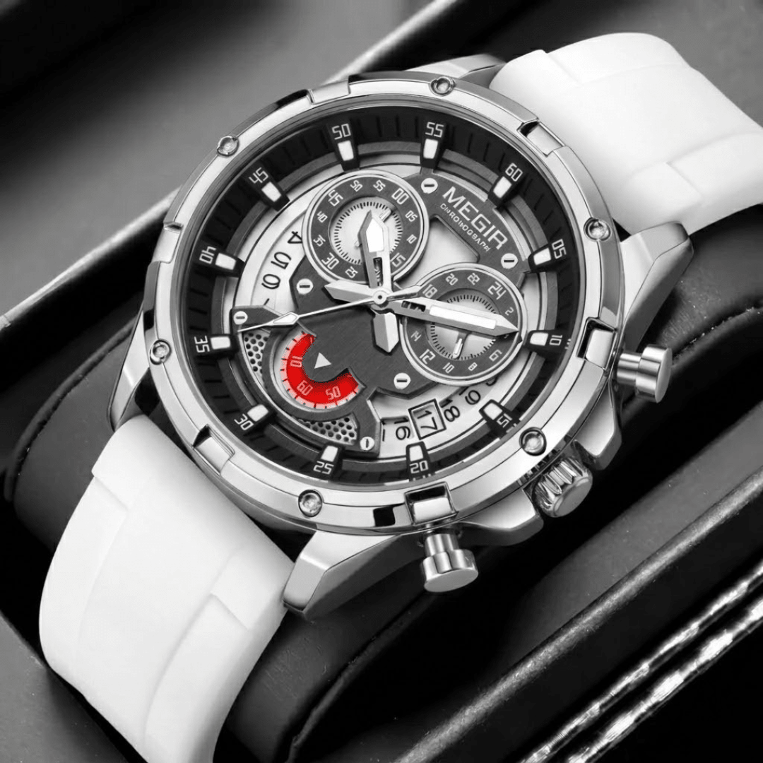 The Redline Sport Chrono - White - 