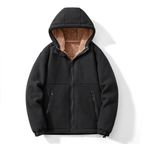 The Ridgewood Fleece Hoodie - Black - XS