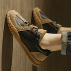 The Ruxton Leather Trainer - Black - 6