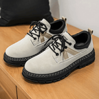 The Ryker Leather Lace - Up - Cream - 6