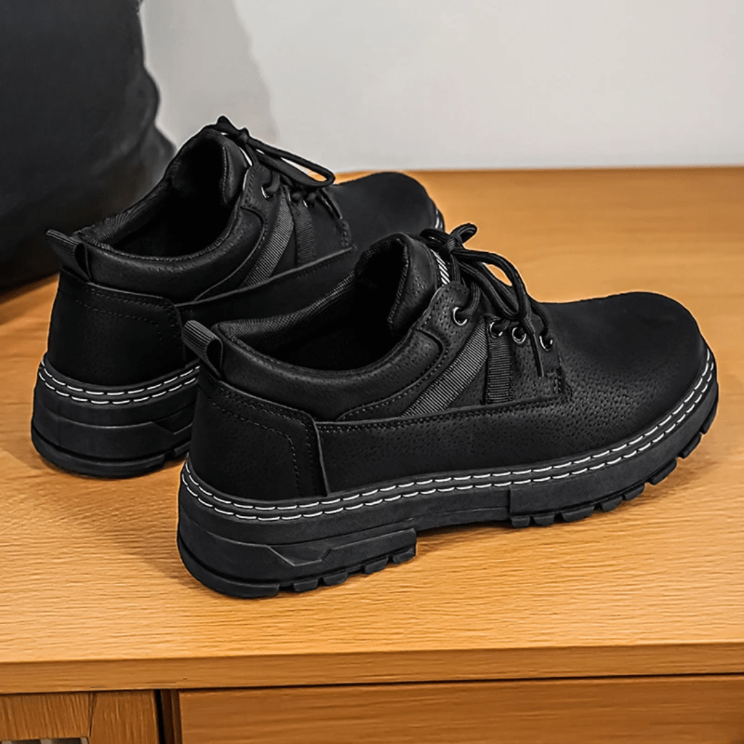 The Ryker Leather Lace - Up - Black - 6