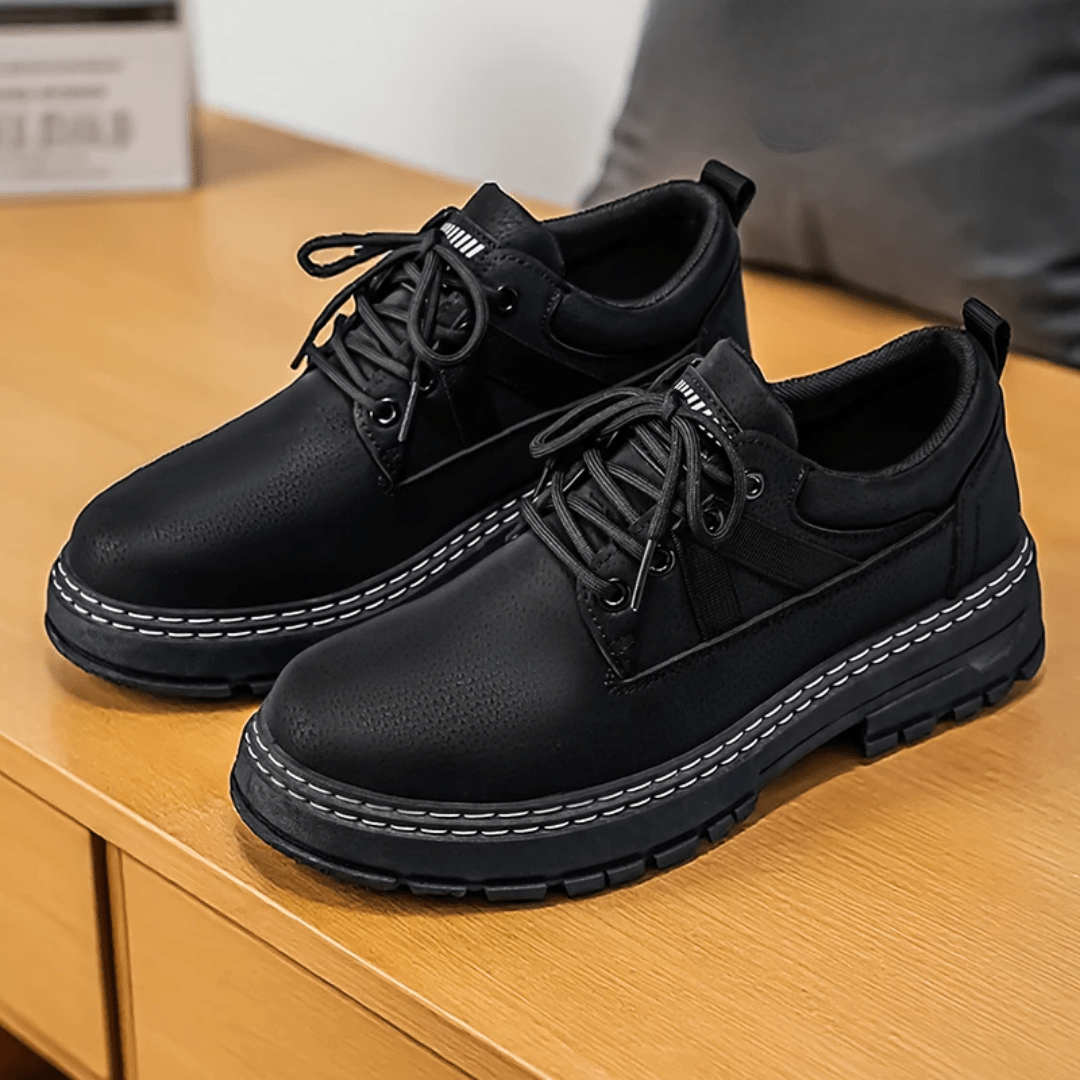 The Ryker Leather Lace - Up - Black - 6