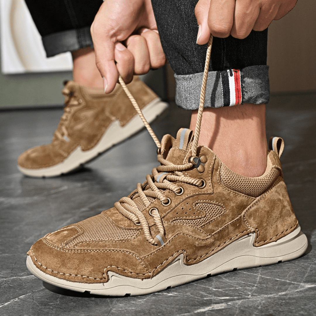 The Sequoia Leather Sneaker - Greyson Vale