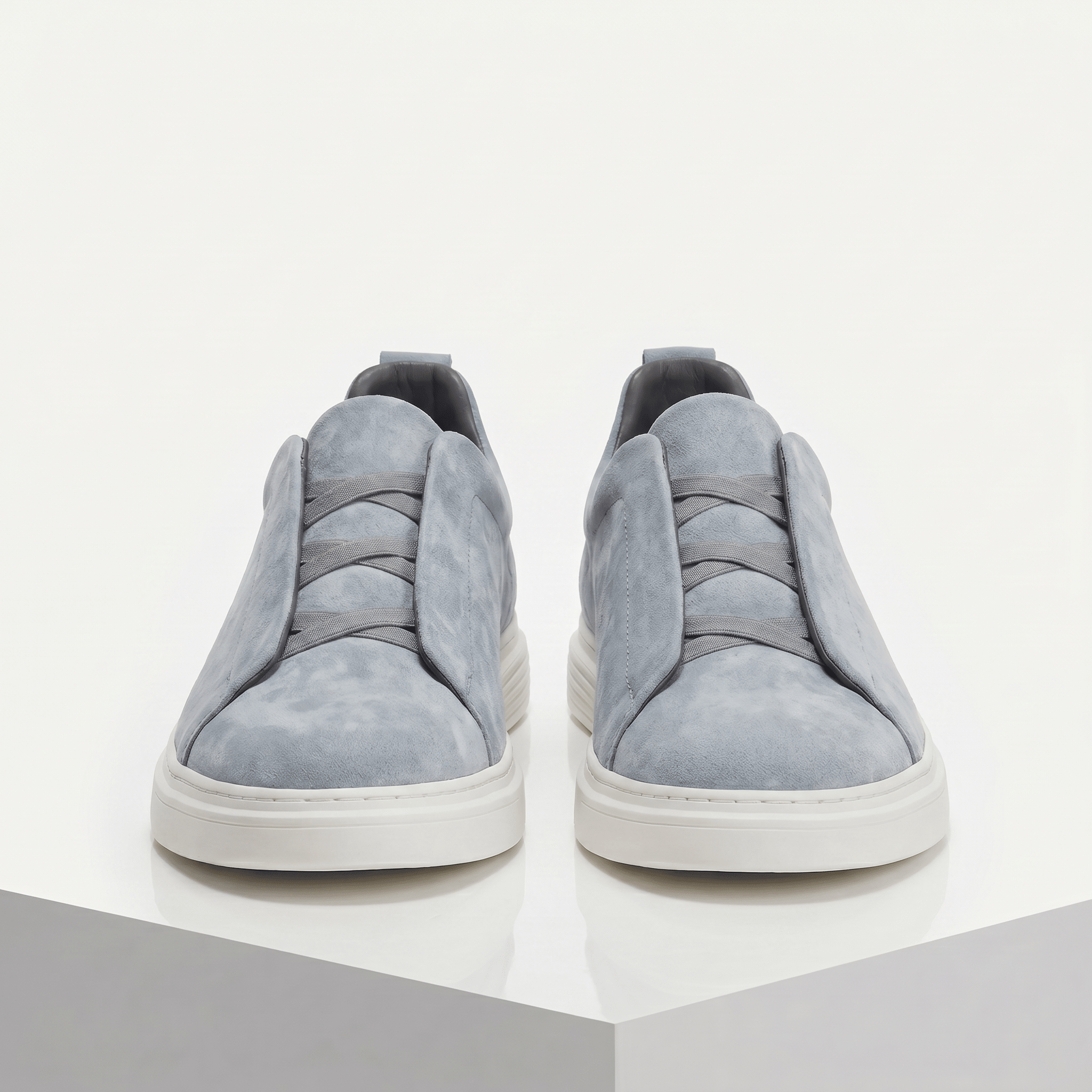 The Sinclair Suede Slip - On - Grey - 5.5
