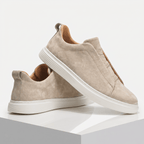 The Sinclair Suede Slip - On - Beige - 5.5