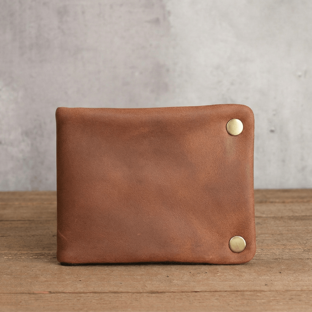 The Stonehide Foreman Leather Bifold - Greyson Vale