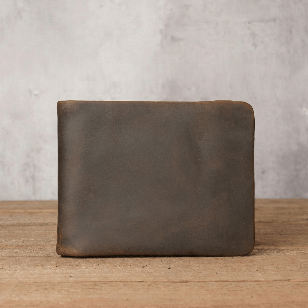 The Stonehide Foreman Leather Bifold - Greyson Vale