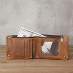 The Stonehide Foreman Leather Bifold - Greyson Vale