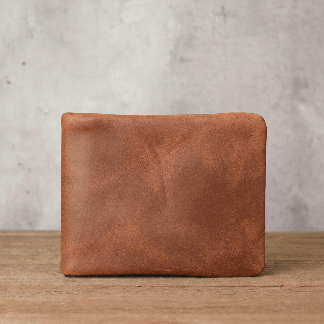 The Stonehide Foreman Leather Bifold - Greyson Vale