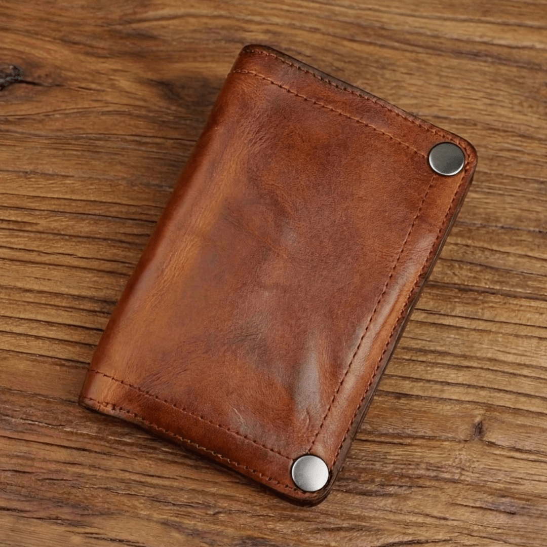 The Stonehide Leather Bifold - Greyson Vale