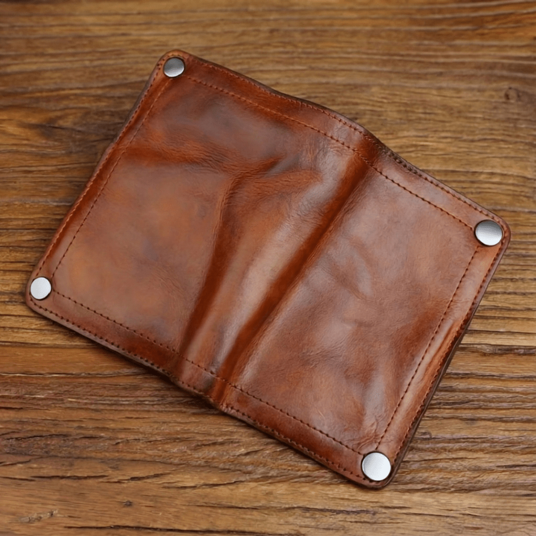 The Stonehide Leather Bifold - Greyson Vale