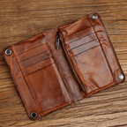 The Stonehide Leather Bifold - Greyson Vale