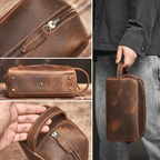 The Stonehide Leather Dopp - Greyson Vale