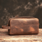 The Stonehide Leather Dopp - Greyson Vale