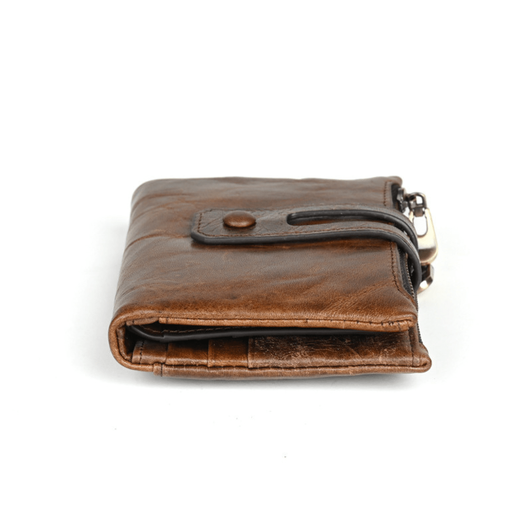 The Stonehide Leather Utility Wallet - Greyson Vale