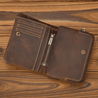 The Stonehide Switchback Leather Wallet - Greyson Vale