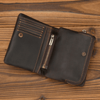 The Stonehide Switchback Leather Wallet - Greyson Vale