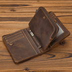 The Stonehide Switchback Leather Wallet - Greyson Vale