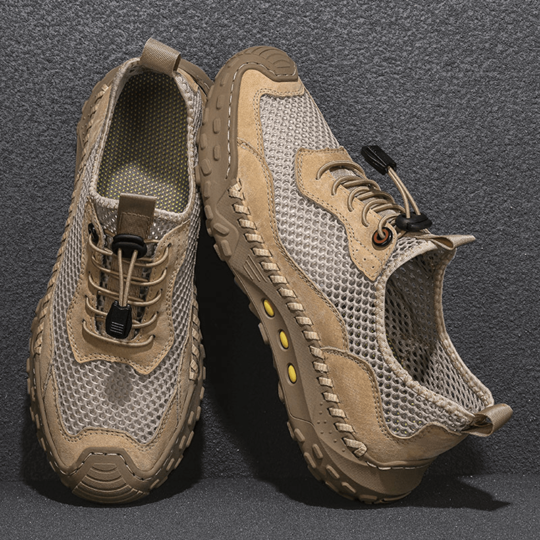 The Wayward Leather Hiker - Khaki - 5.5