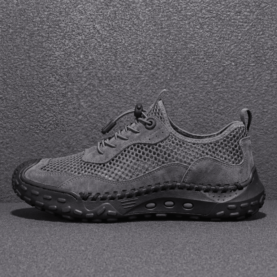 The Wayward Leather Hiker - Grey - 5.5