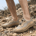 The Wayward Leather Hiker - Khaki - 5.5