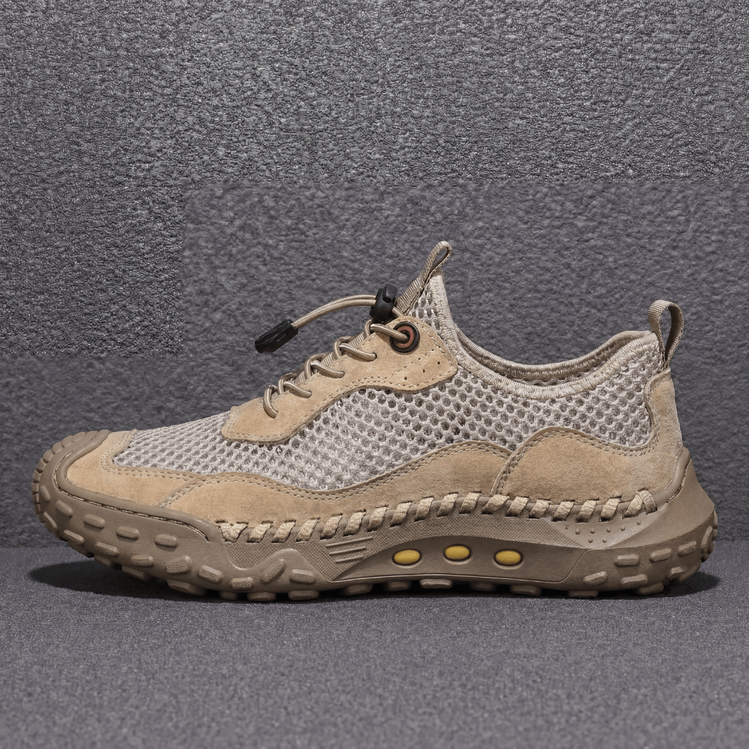 The Wayward Leather Hiker - Khaki - 5.5