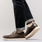 The Weston Leather Moc - Toe - Brown - 5.5