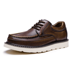 The Weston Leather Moc - Toe - Brown - 5.5