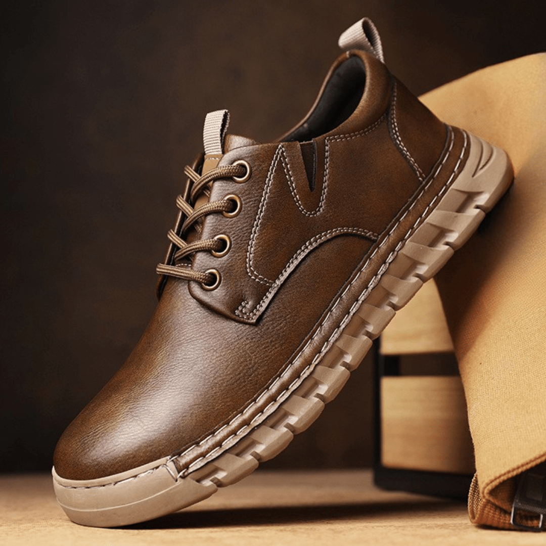 The Weston Leather Sneaker - Greyson Vale