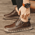 The Weston Leather Sneaker - Greyson Vale