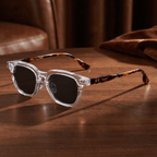 The Wexler Signature Frames - Crystal/Tortoise - 