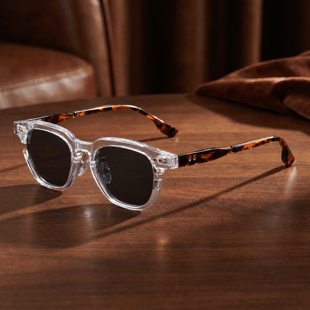 The Wexler Signature Frames - Crystal/Tortoise - 