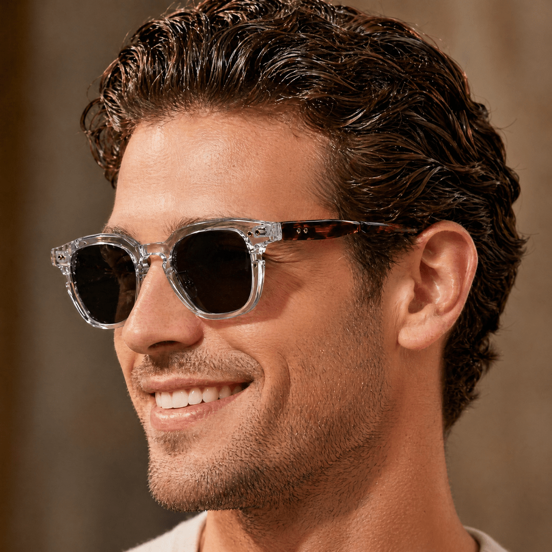 The Wexler Signature Frames - Crystal/Tortoise - 