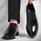 The Winslow Leather Derby - Black - 7