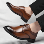 The Winslow Leather Derby - Brown - 7