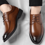 The Winslow Leather Derby - Brown - 7